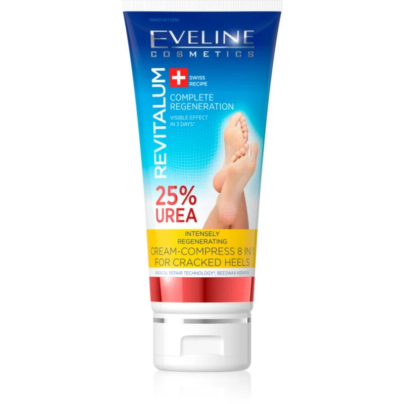 Eveline Cosmetics Revitalum bőrpuhító krém a sarokra és a talpra 100 ml