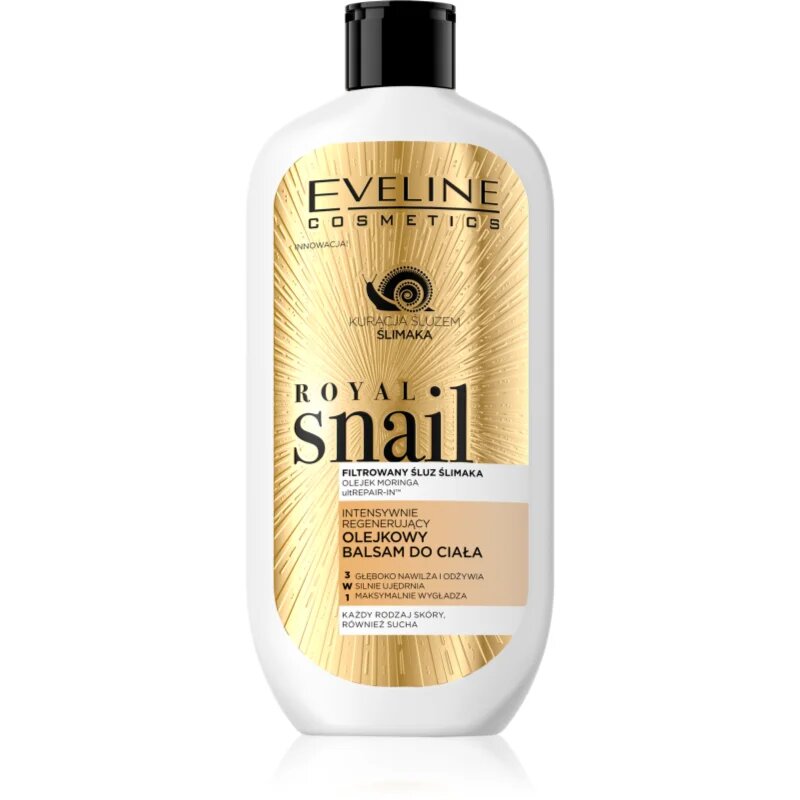 Eveline Cosmetics Royal Snail intenzív hidratáló testbalzsam 350 ml