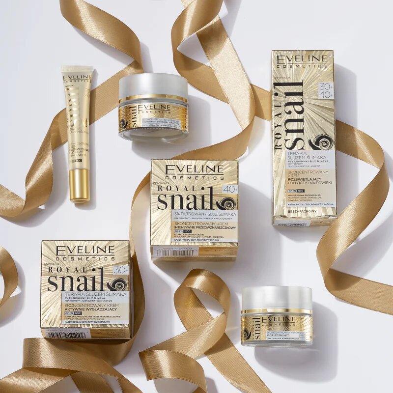 Eveline Cosmetics Royal Snail nappali és éjszakai ránctalanító krém 40+ 50 ml
