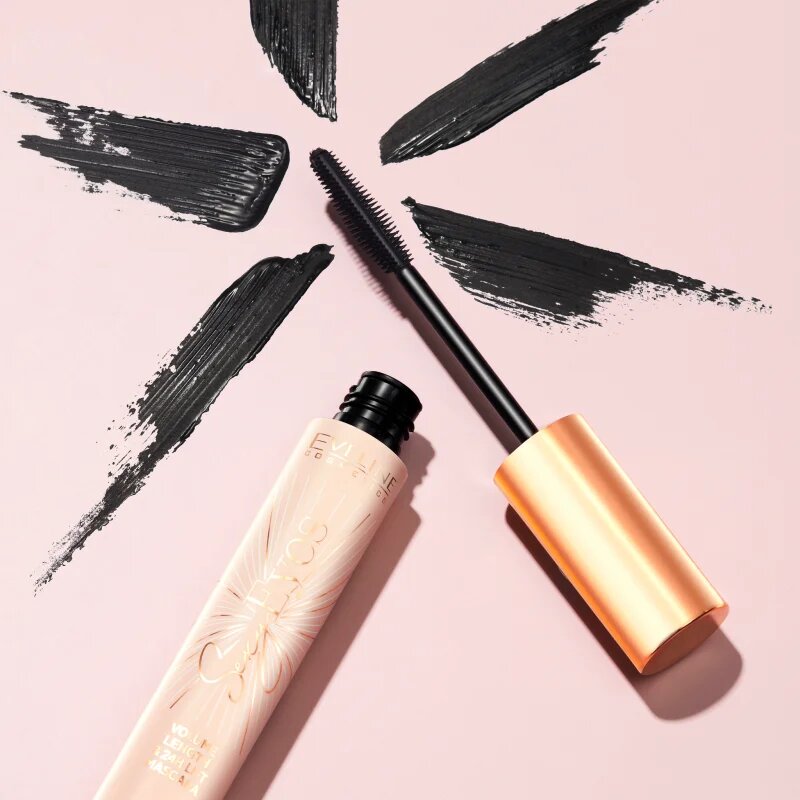 Eveline Cosmetics Sexy Eyes dúsító göndörítő szempillaspirál mely szétválasztja a pillákat Black