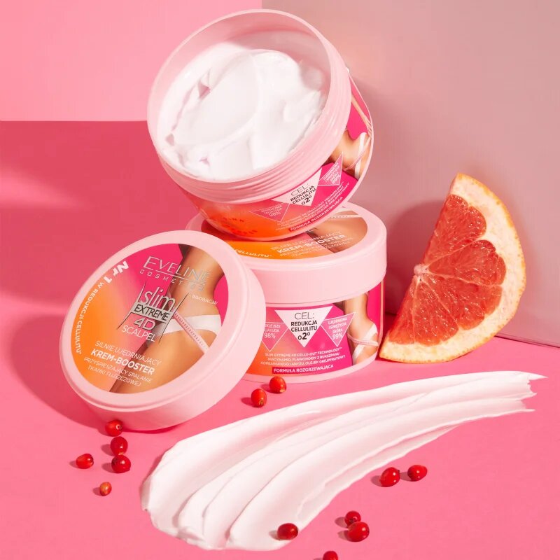 Eveline Cosmetics Slim Extreme 4D Scalpel feszesítő krém narancsbőrre 200 ml
