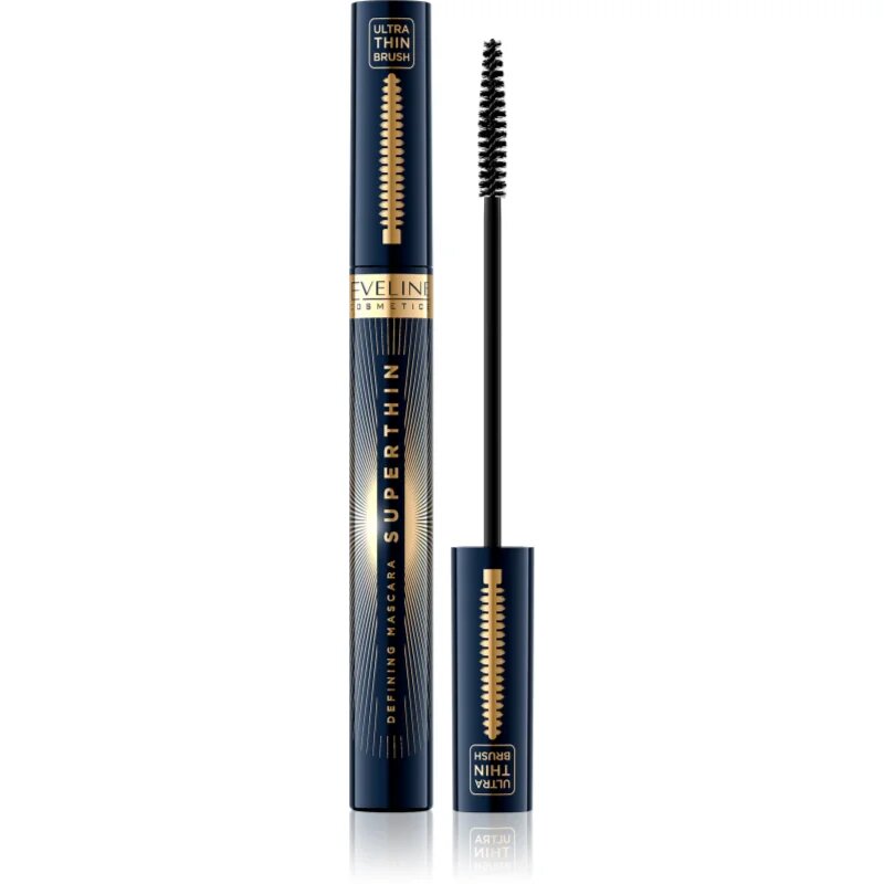 Eveline Cosmetics Superthin szempillaspirál a hosszabb és szétválasztott pillákért 6 ml