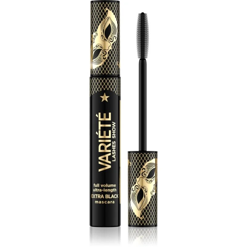 Eveline Cosmetics Veriété Lashes Show dúsító szempillaspirál árnyalat Black 10 ml