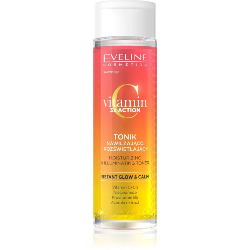 Eveline Cosmetics Vitamin C 3x Action élénkítő tonik 200 ml