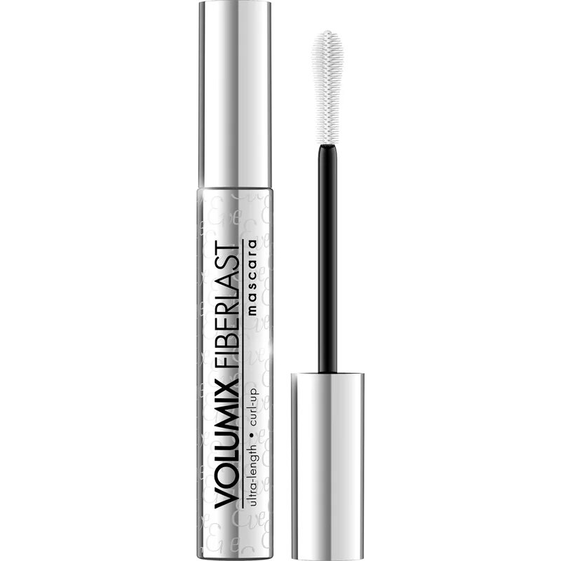 Eveline Cosmetics Volumix Fiberlast Silver szempillaspirál a hosszú és dús pillákért 9 ml