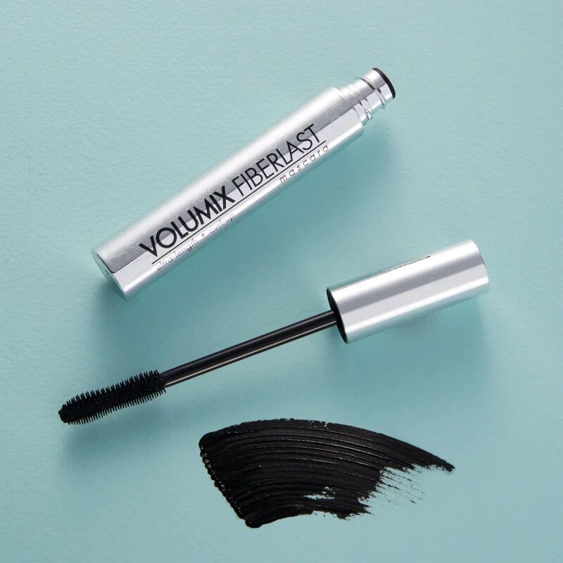Eveline Cosmetics Volumix Fiberlast Silver szempillaspirál a hosszú és dús pillákért 9 ml