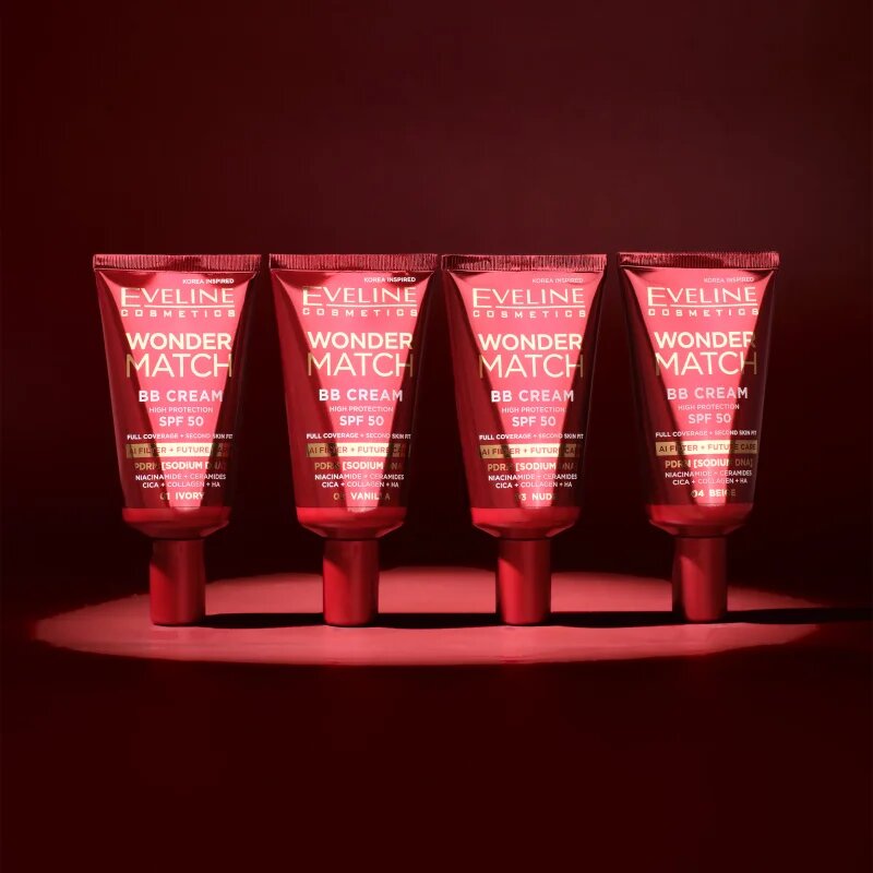 Eveline Cosmetics Wonder Match BB Cream BB krém árnyalat Vanilla 30 ml