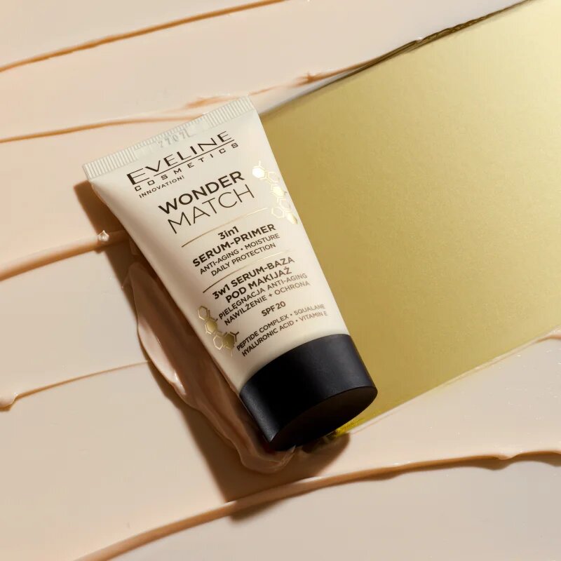 Eveline Cosmetics Wonder Match sminkalap a make-up alá 3 az 1-ben SPF 20 30 ml
