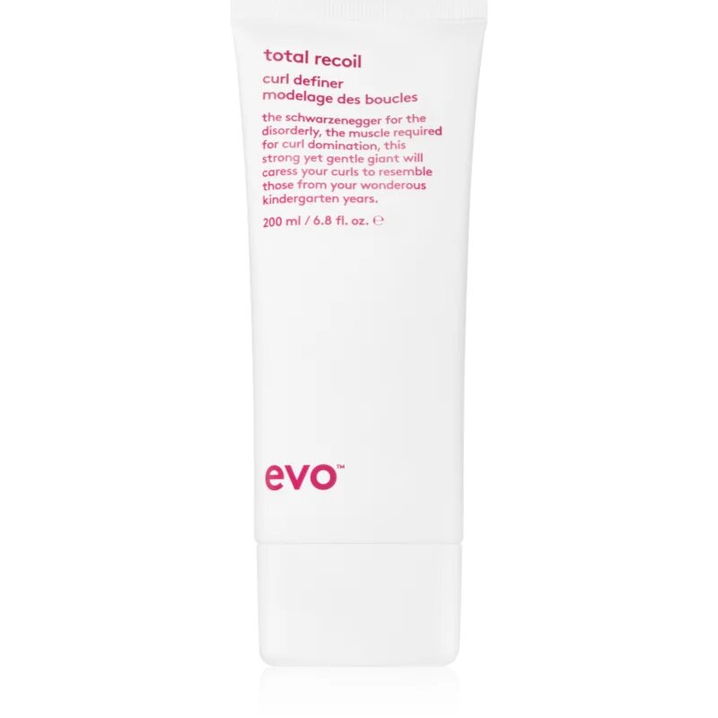 EVO Curl Total Recoil kontúrozó krém a hullámos és göndör hajra 200 ml
