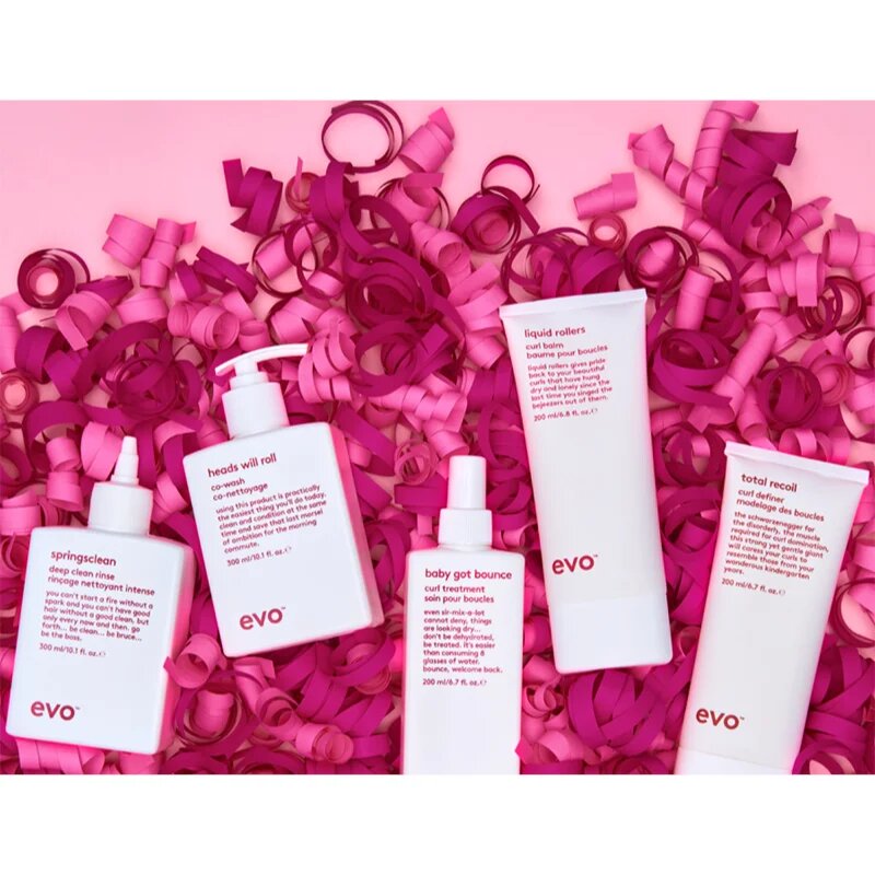 EVO Curl Total Recoil kontúrozó krém a hullámos és göndör hajra 200 ml