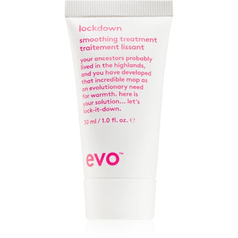 EVO Lockdown Smoothing Treatment öblítést nem igénylő kúra styling előtt 30 ml