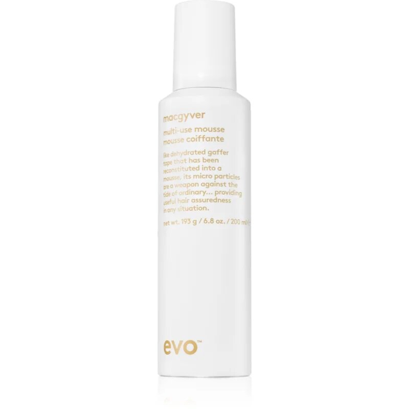 EVO Macgyver Mousse fixáló hab a hajtérfogat növelésére 200 ml