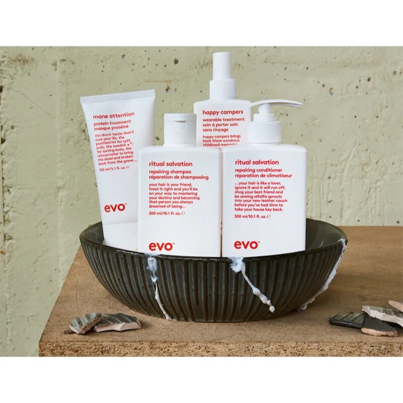EVO Repair Mane Attention mélyhidratáló maszk a sérült és festett hajra 150 ml
