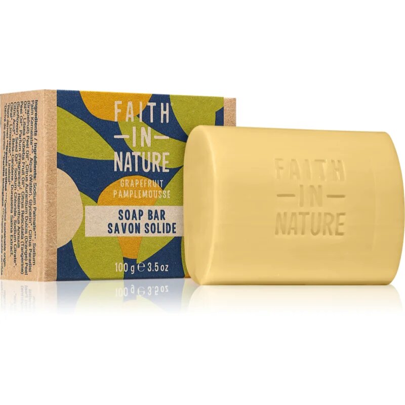 Faith In Nature Hand Made Soap Grapefruit természetes szilárd szappan 100 g