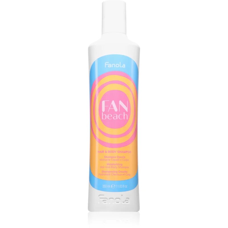 Fanola FAN Beach Hair & Body Shampoo hidratáló sampon testre és hajra 350 ml