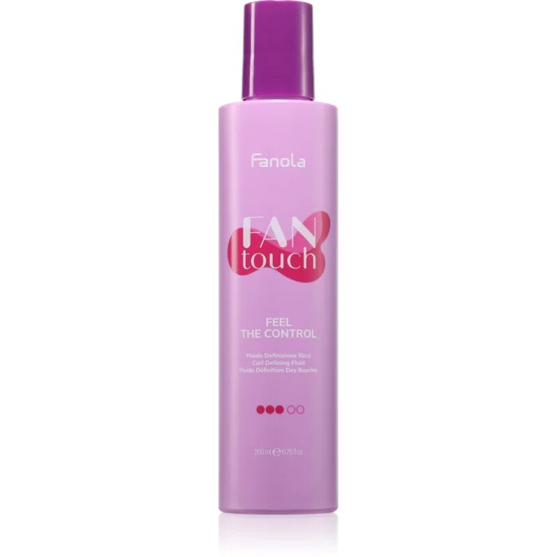 Fanola FAN touch Feel The Control fluid hullámok formázására 200 ml