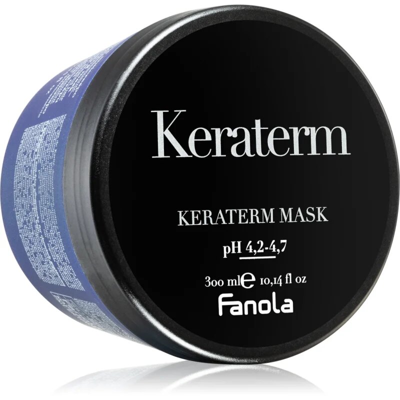Fanola Keraterm Mask kisimító maszk a rakoncátlan és töredezett hajra 300 ml