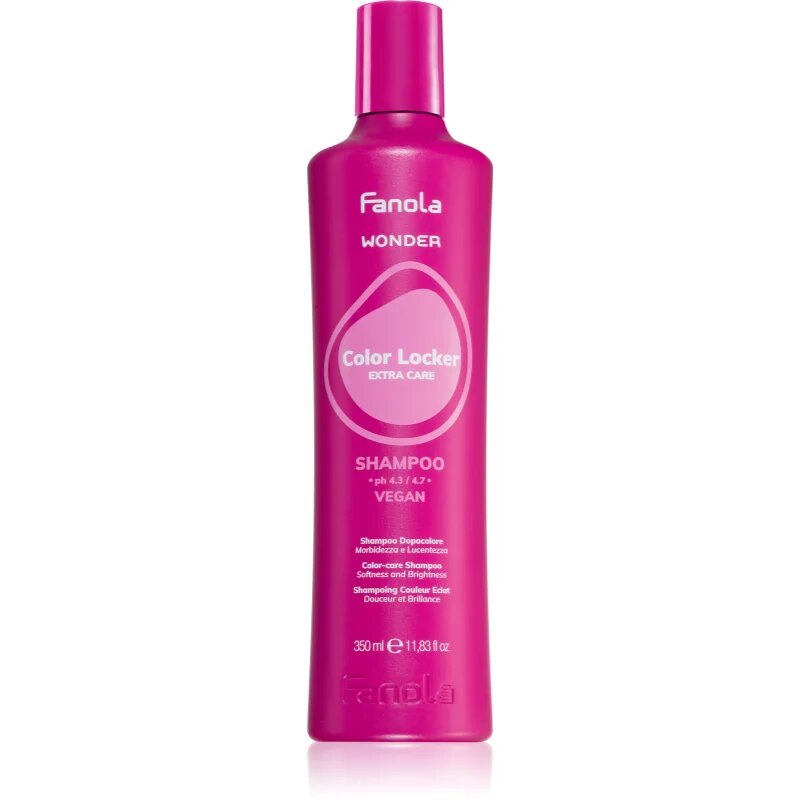 Fanola Wonder Color Locker Shampoo élénkítő és erősítő sampon a festett hajra 350 ml