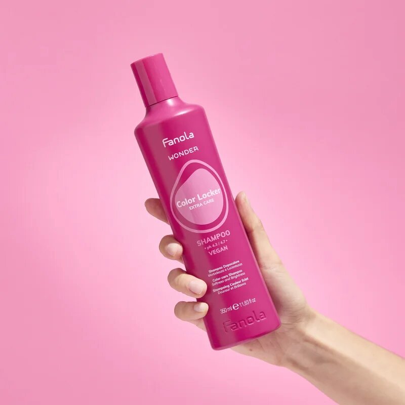 Fanola Wonder Color Locker Shampoo élénkítő és erősítő sampon a festett hajra 350 ml