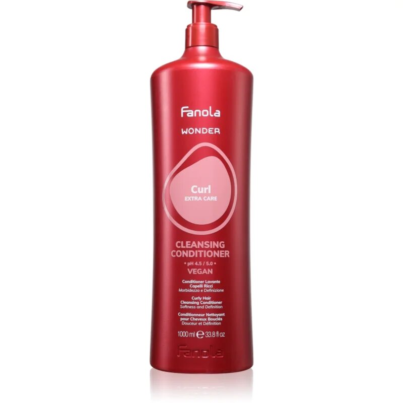 Fanola Wonder Curl Cleansing Conditioner kondicionáló göndör hajra 1000 ml