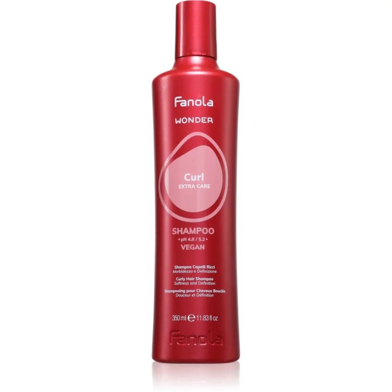 Fanola Wonder Curl Shampoo sampon hullámos és göndör hajra 350 ml