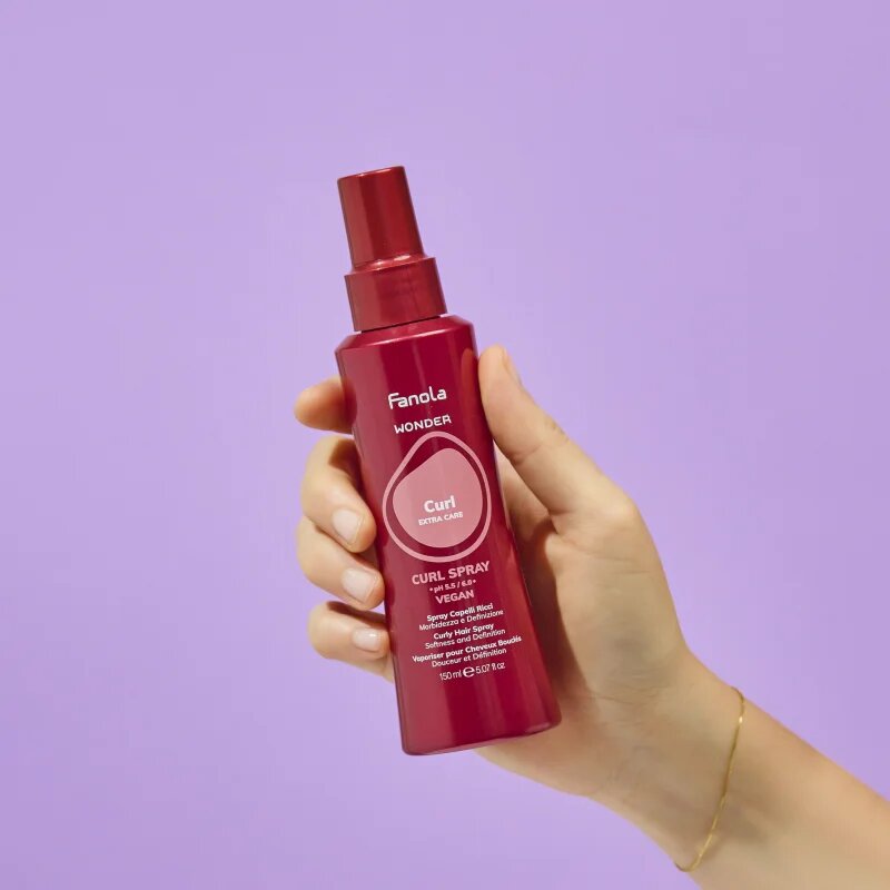 Fanola Wonder Curl Spray spray a hullámos haj kihangsúlyozására 150 ml