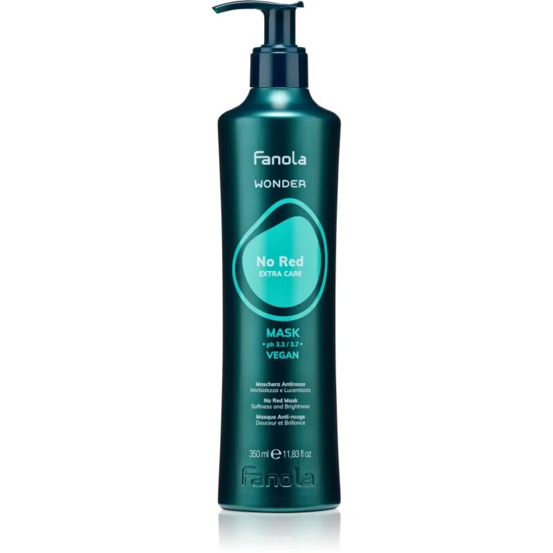 Fanola Wonder No Red Mask haj maszk so zeleným pigmentom 350 ml