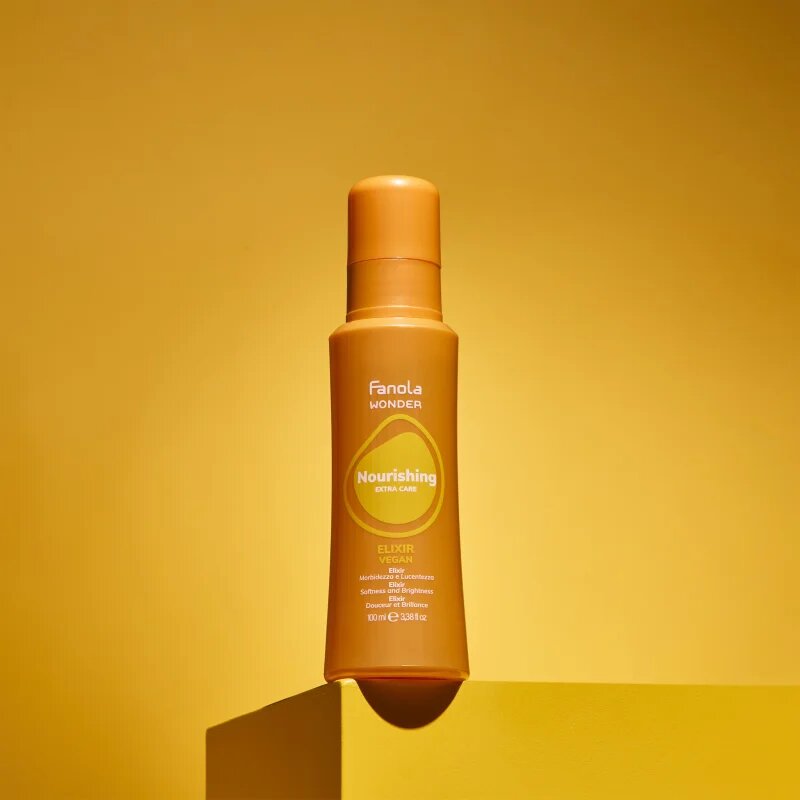 Fanola Wonder Nourishing Elixir szérum a hajra a fénylő és selymes hajért 100 ml