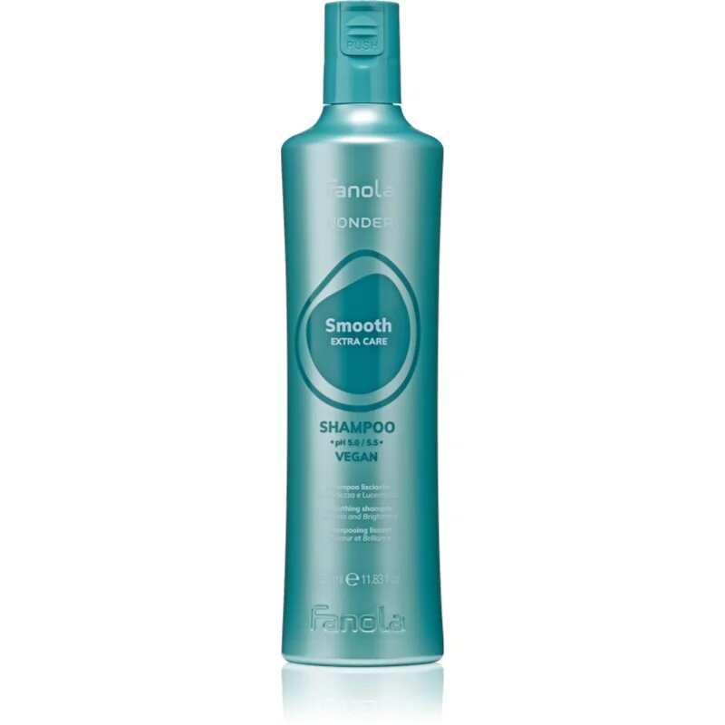 Fanola Wonder Smooth Shampoo kisimító sampon hajra 350 ml