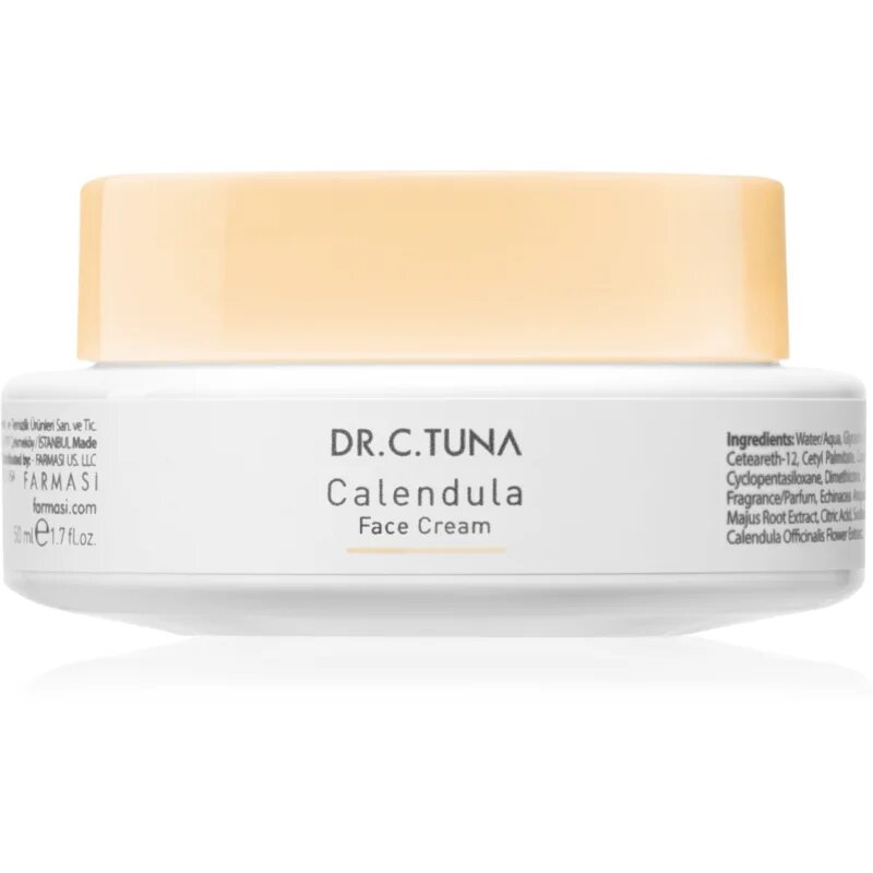 Farmasi Dr. C. Tuna Calendula hidratáló krém száraz és érzékeny bőrre 50 ml