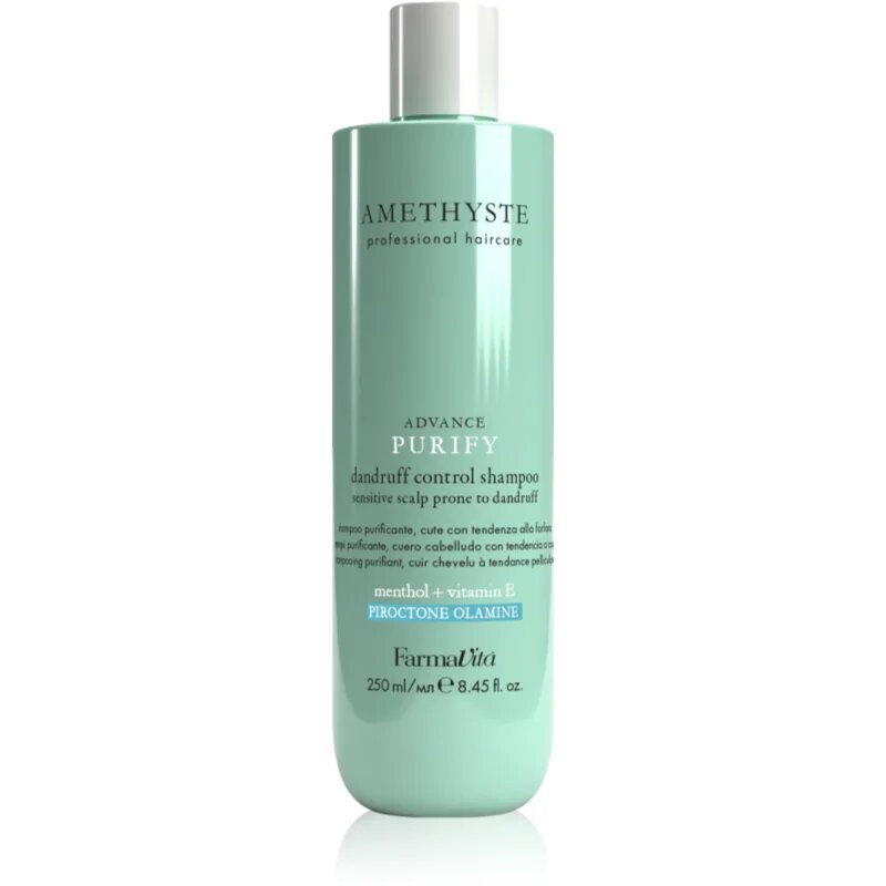 FarmaVita Amethyste Advance Purify tisztító sampon korpásodás ellen 250 ml