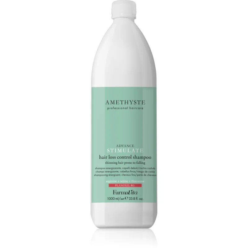 FarmaVita Amethyste Advance Stimulate erősítő sampon a gyenge hullásra hajlamos hajra 1000 ml