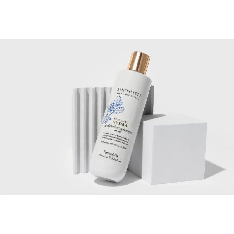 FarmaVita Amethyste Botanical Hydra hidratáló sampon a gyengéd tisztításhoz UV szűrővel 250 ml