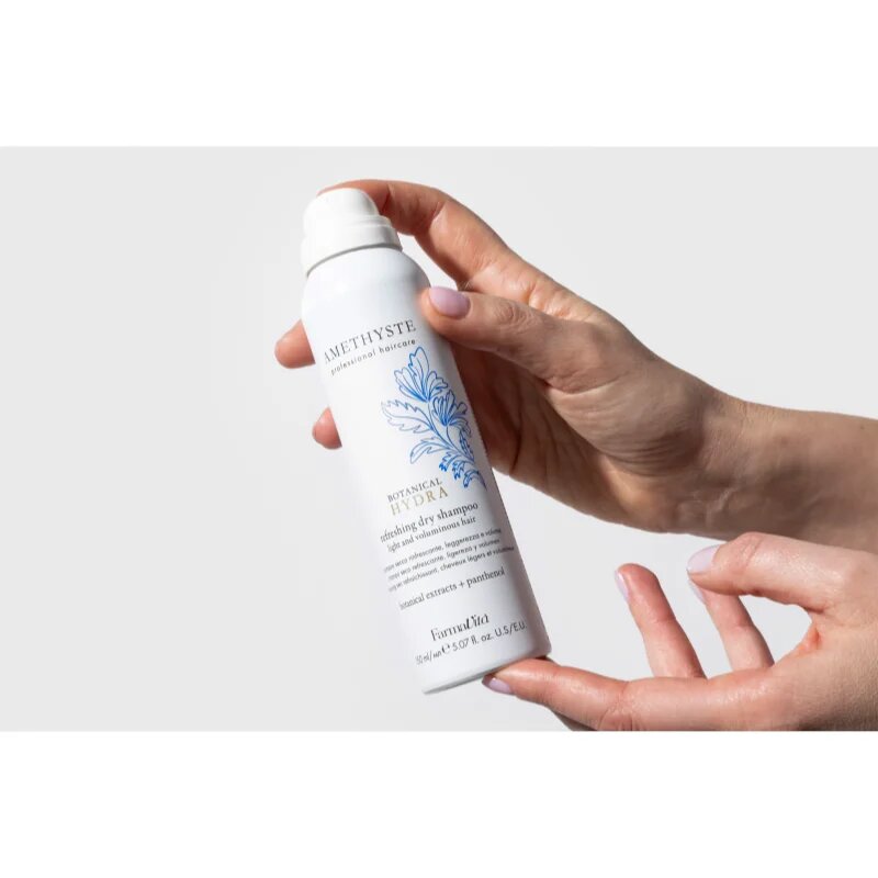 FarmaVita Amethyste Botanical Hydra száraz sampon hidratáló hatással UV szűrővel 150 ml