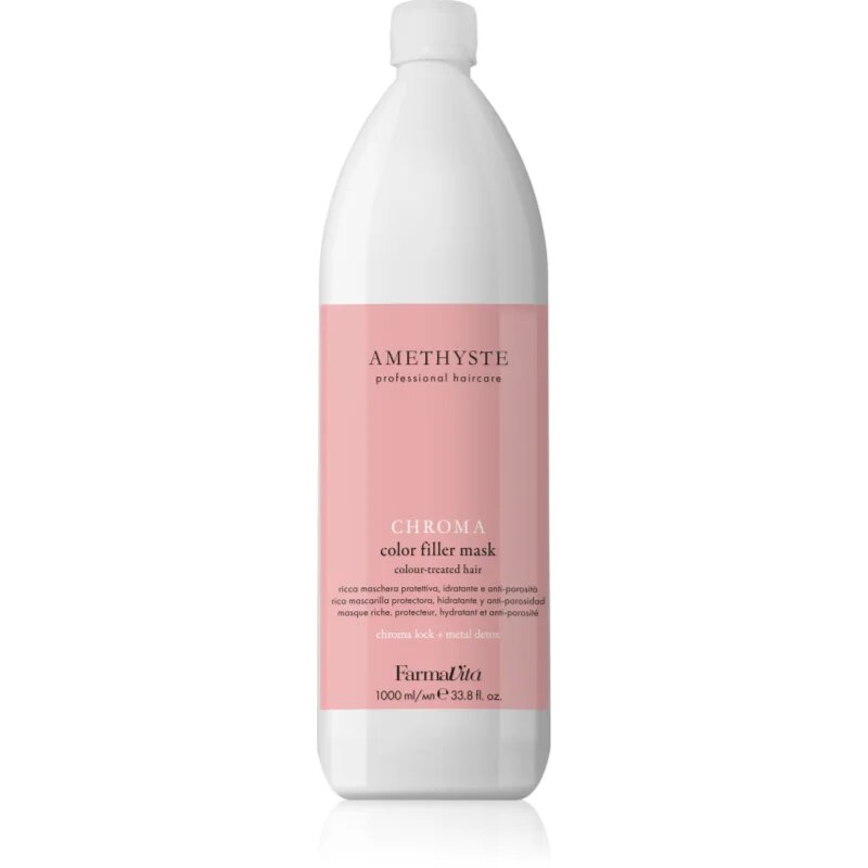 FarmaVita Amethyste Chroma tápláló regeneráló maszk festett hajra 1000 ml