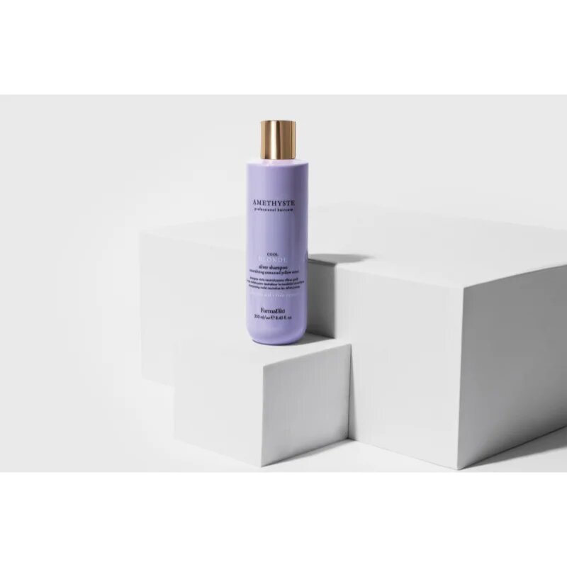 FarmaVita Amethyste Cool Blonde lila sampon a szőke és melírozott hajra 250 ml