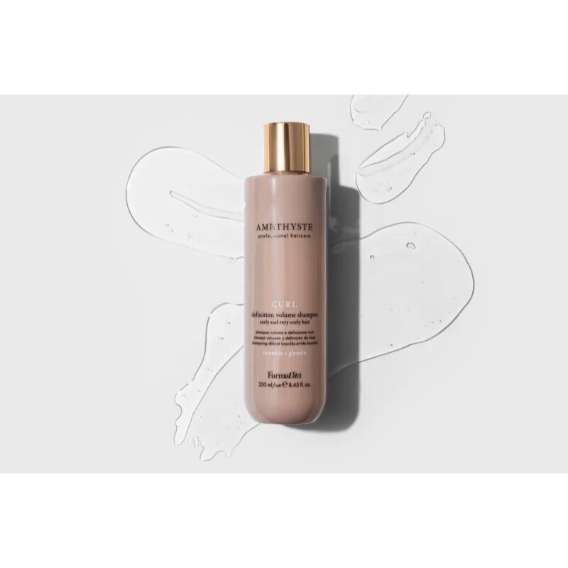 FarmaVita Amethyste Curl tápláló sampon göndör hajra 250 ml