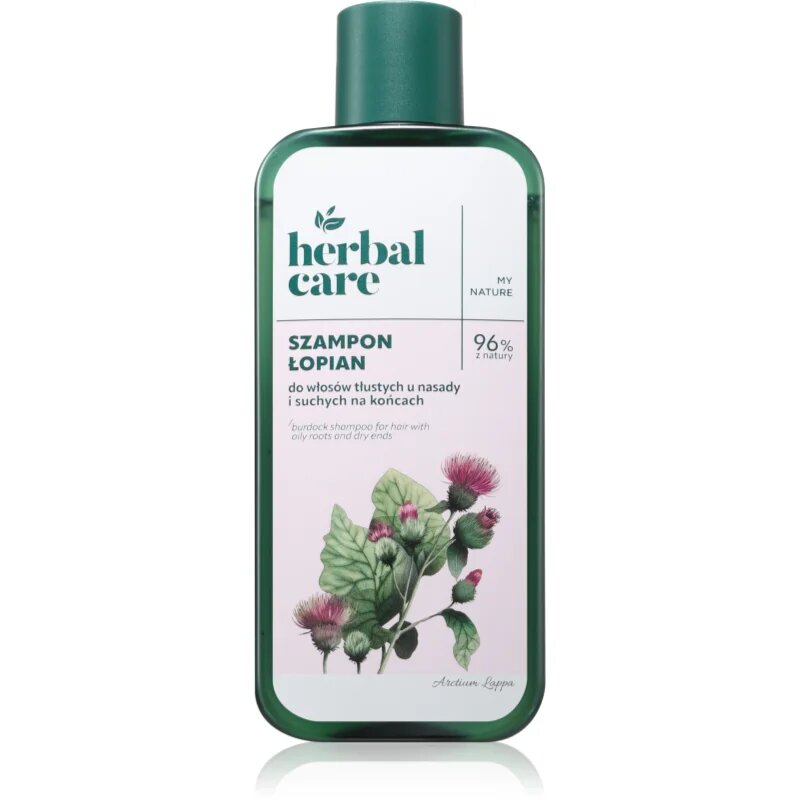 Farmona Herbal Care Burdock sampon zsíros fejbőrre és száraz hajvégekre 330 ml