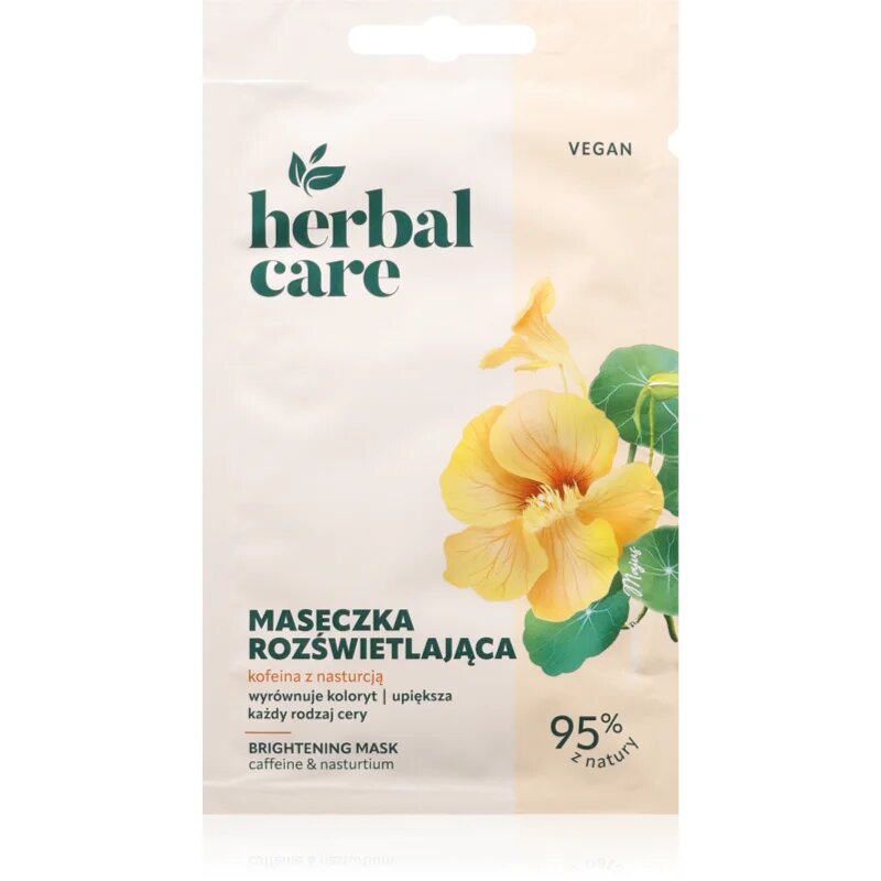 Farmona Herbal Care Caffeine & Nasturtium élénkítő maszk arcra nyakra és dekoltázsra 1 db