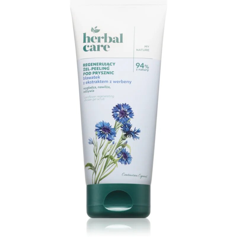 Farmona Herbal Care Cornflower Regenerating Shower Gel-Scrub tusfürdő gél peeling hatással 200 ml