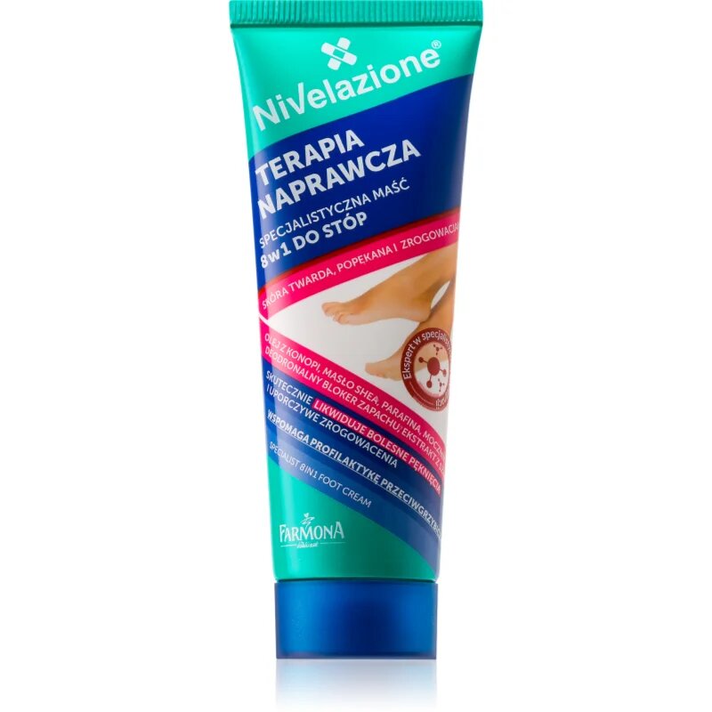 Farmona Nivelazione tápláló krém a berepedezett talp bőrkeményedéseire 50 ml
