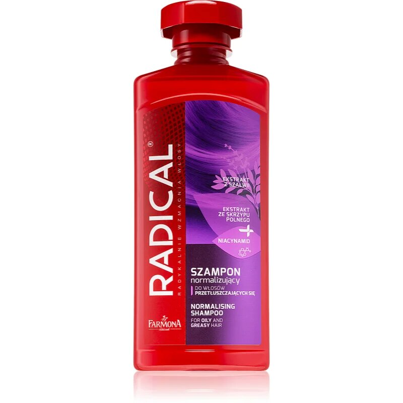 Farmona Radical Oily Hair normalizáló sampon zsíros hajra 400 ml
