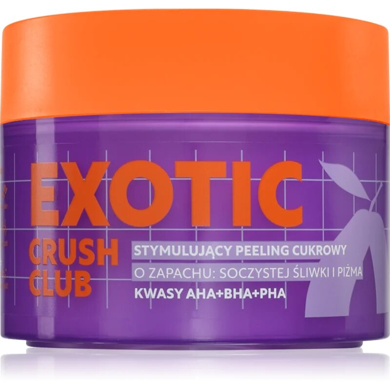 Farmona Tutti Frutti Exotic Crush Club cukros peeling A.H.A.-val (Alpha Hydroxy Acids) 250 g