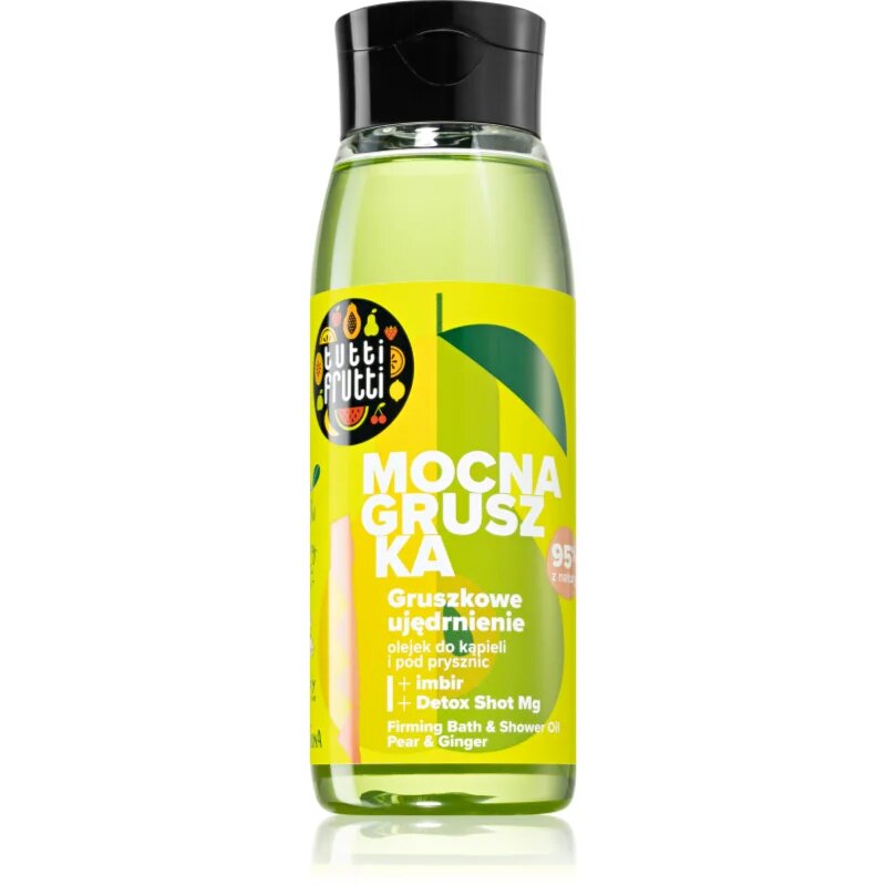 Farmona Tutti Frutti Pear & Ginger tusoló és fürdőolaj a bőr feszességéért 400 g
