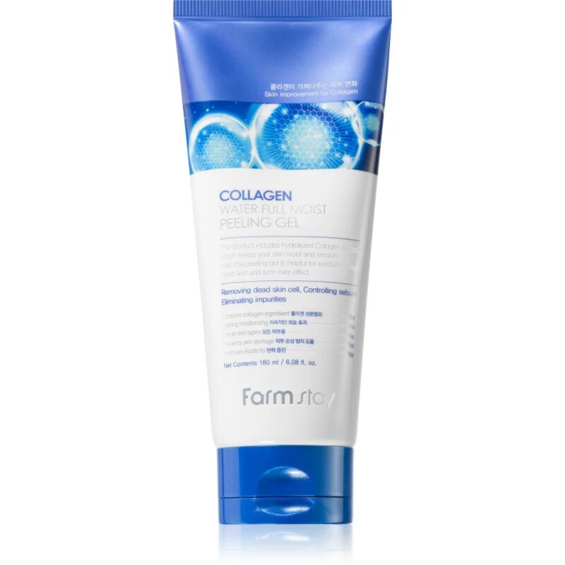 Farmstay Collagen Water Full Moist peeling gél 180 ml