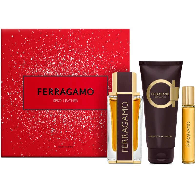 Ferragamo Spicy Leather ajándékszett uraknak