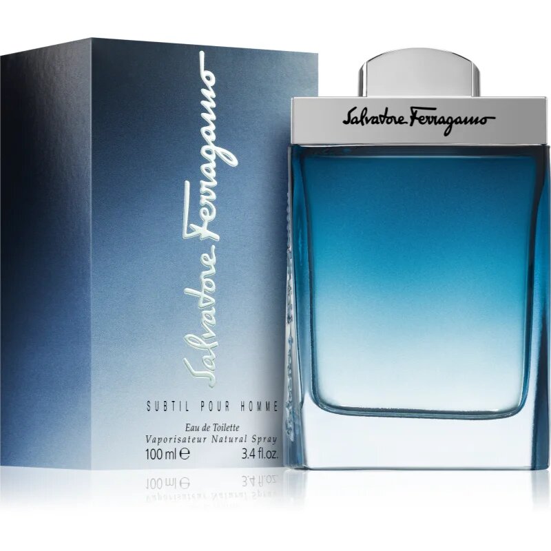 Ferragamo Subtil Pour Homme Eau de Toilette uraknak 100 ml