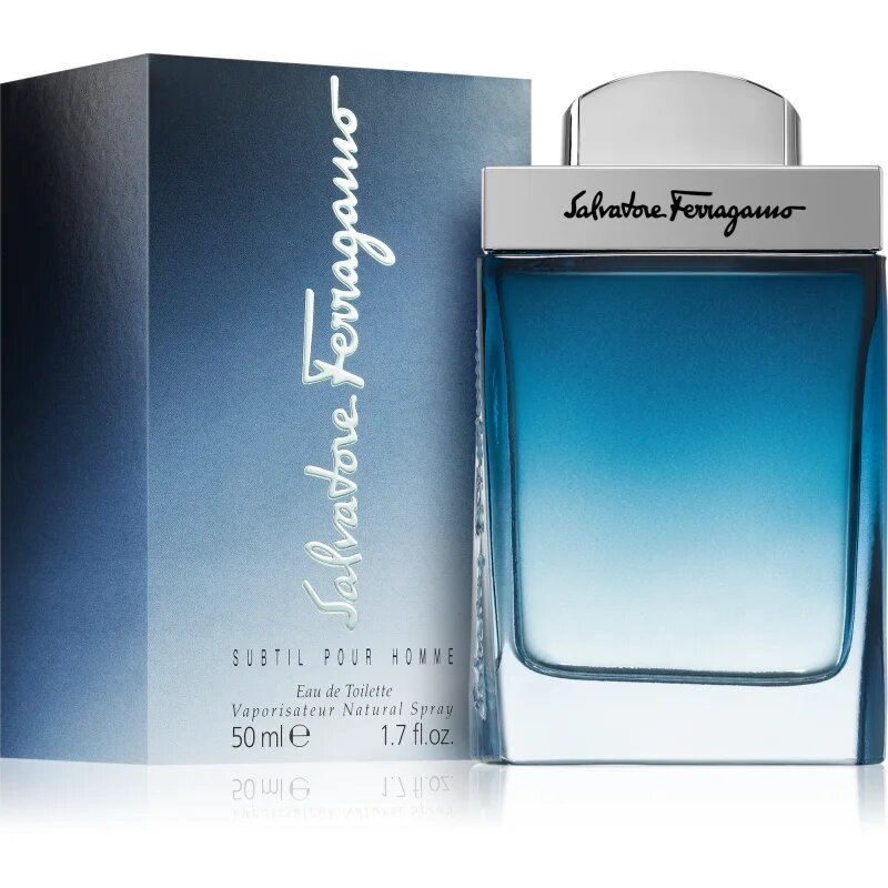 Ferragamo Subtil Pour Homme Eau de Toilette uraknak 50 ml