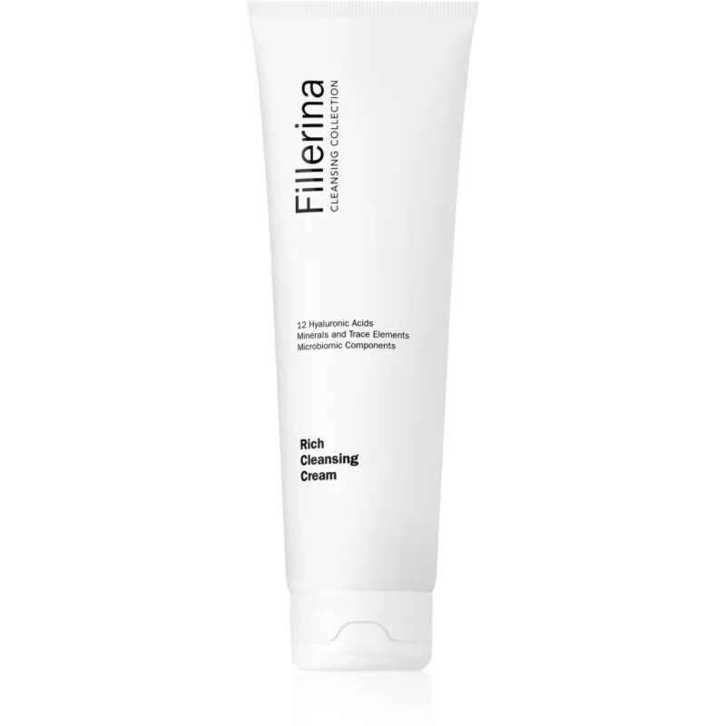Fillerina Cleansing Rich Cleansing Cream szemfestékoldó emulzió minden bőrtípusra beleértve az érzékeny bőrt is 150 ml