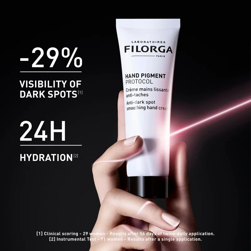 FILORGA HAND PIGMENT fiatalító kézkrém pigmentfoltok ellen 50 ml